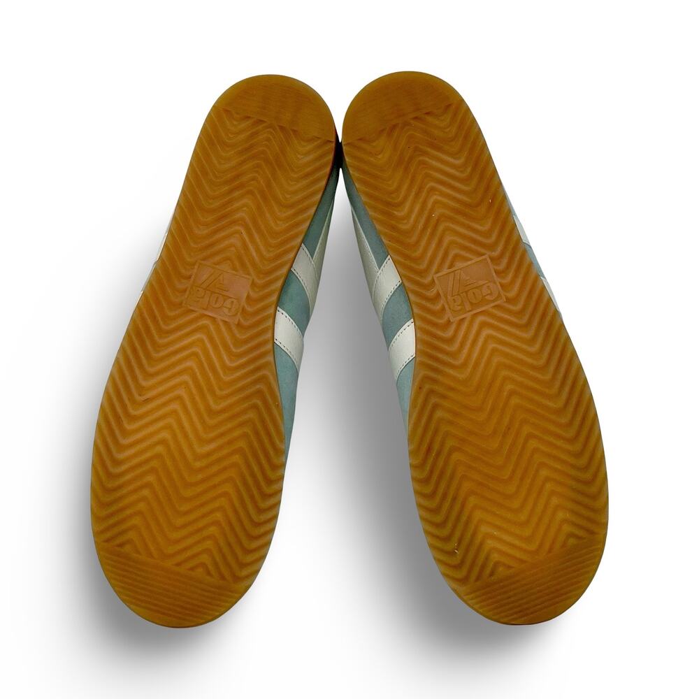 Gola Bullet Suede Sneakers – Women’s 9.5 Retro Surf / Off White Gum Sole - Picture 8 of 11